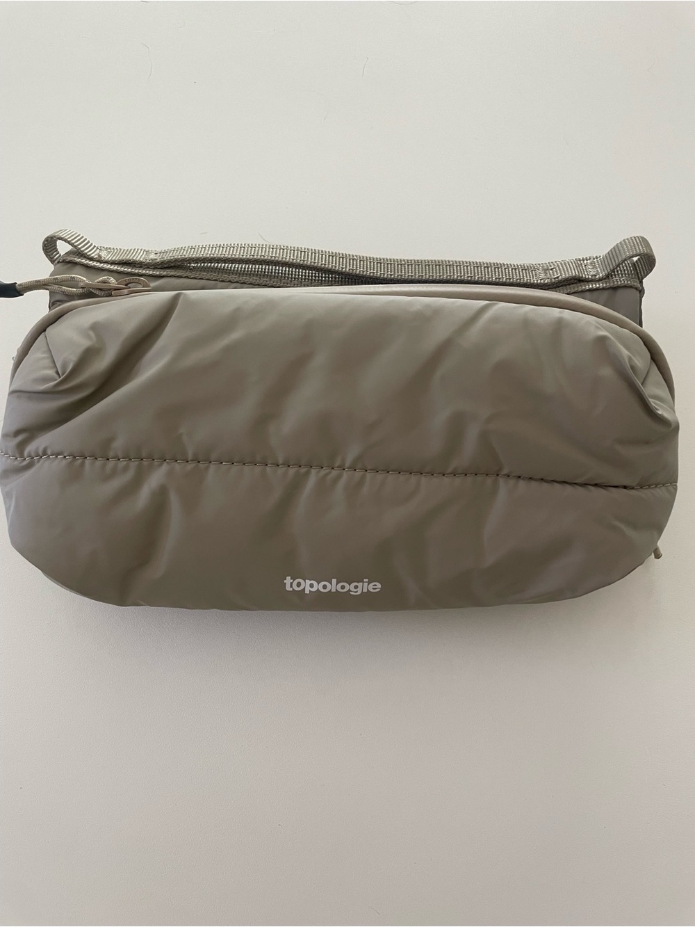 Topologie Olive Green Crossbody Pouch